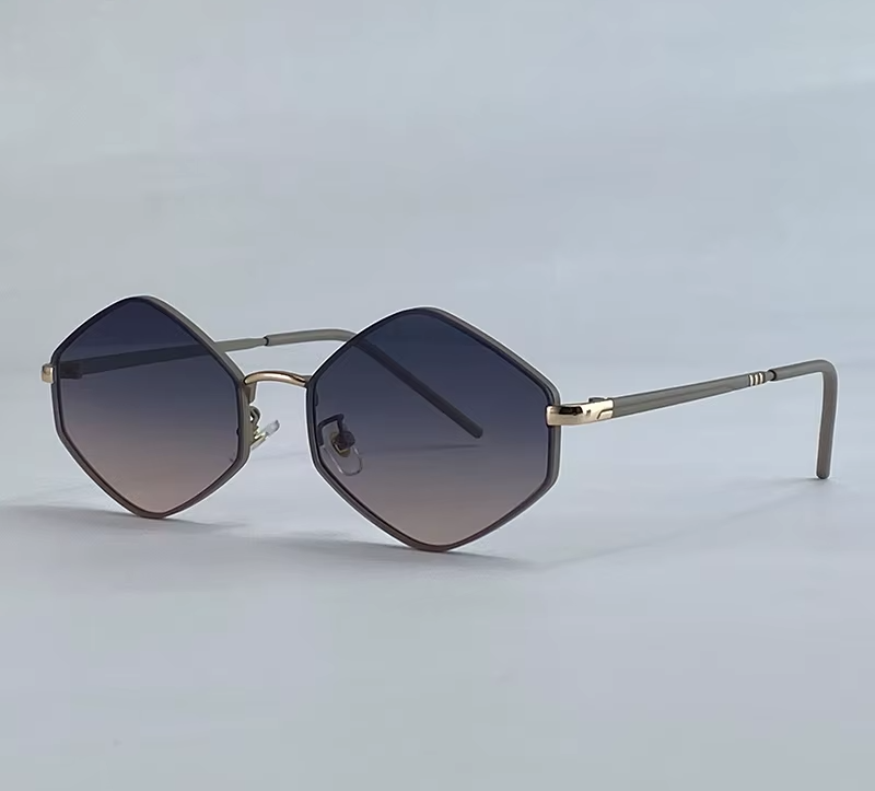 Hexagon Punk Sunglasse