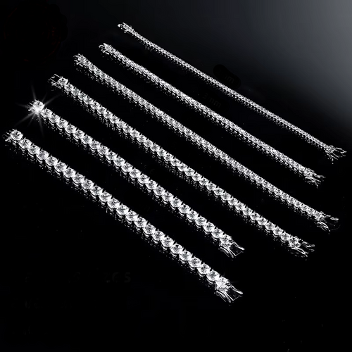 Noir Tennis Bracelet
