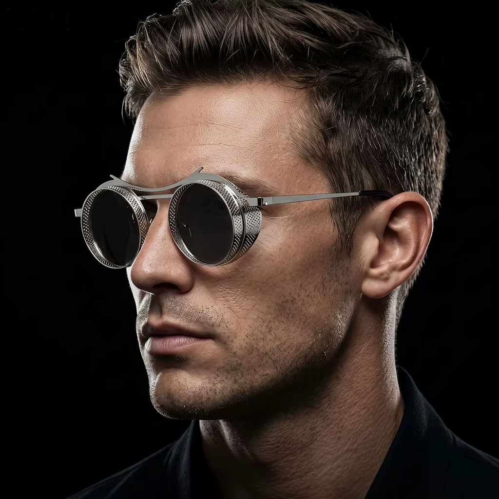 Steampunk Round Sunglasses