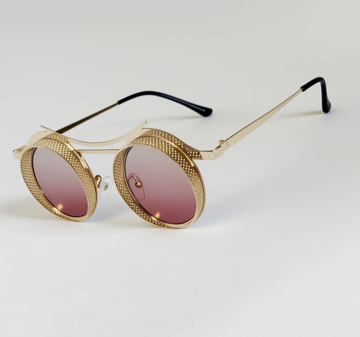 Steampunk Round Sunglasses