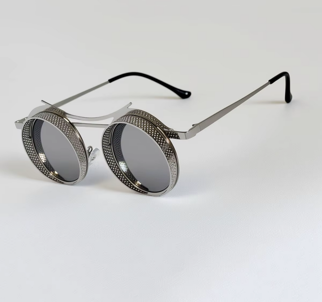 Steampunk Round Sunglasses
