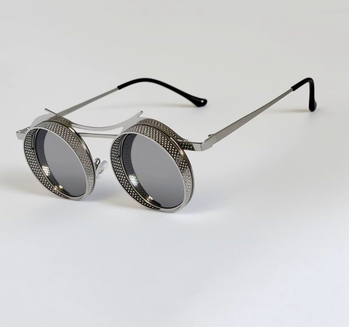 Steampunk Round Sunglasses