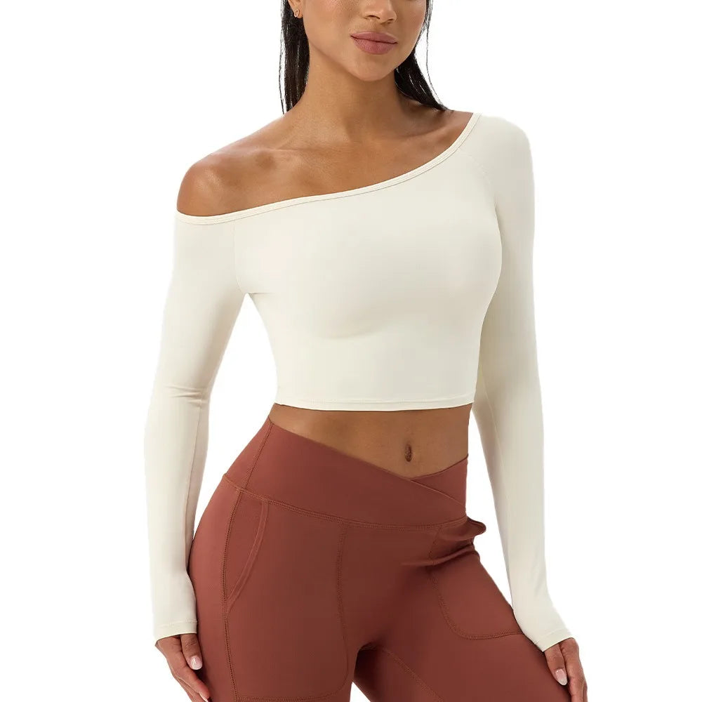 Off-Shoulder Active Top