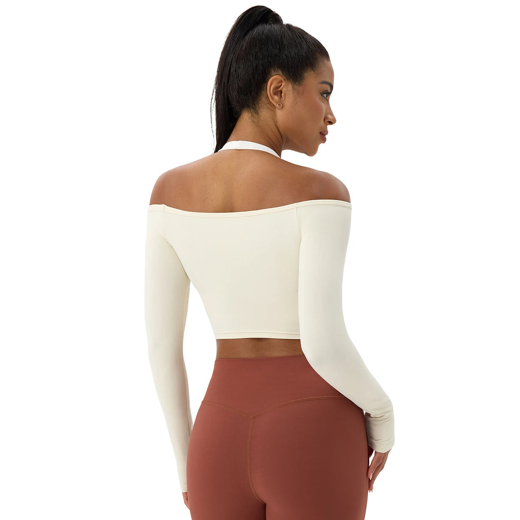 Off-Shoulder Active Top